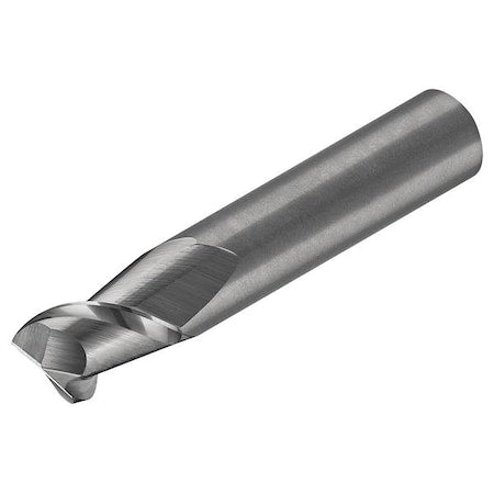 Carbide End Mill,Dia 3/8 In,Cut L 7/8 In