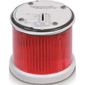 Tower Light Module, 120V AC, Red, 70 mm Dia., 3 1/8 in Height, LED, 270BC Series
