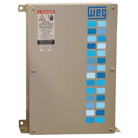 Power Factor Correction Capacitor, 45.0 KVAR, 480 V AC, Three Phase, 60 Hz, Protection: None