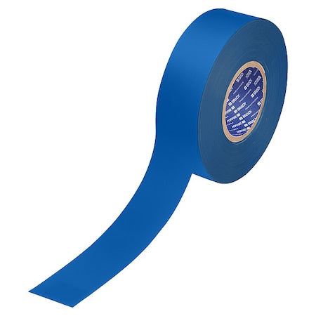 Floor Marking Tape,Blue,2"W,100ft