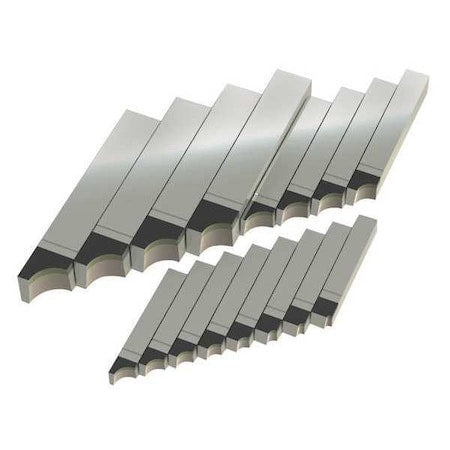 Tool Bit Set, RAD,1/32-1/2,32nds,16 Pc