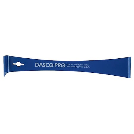 Flat Trim/Pry Bar, 9-1/2" L