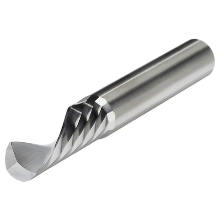 Solid Router Bit, 0.0625 in, Carbide