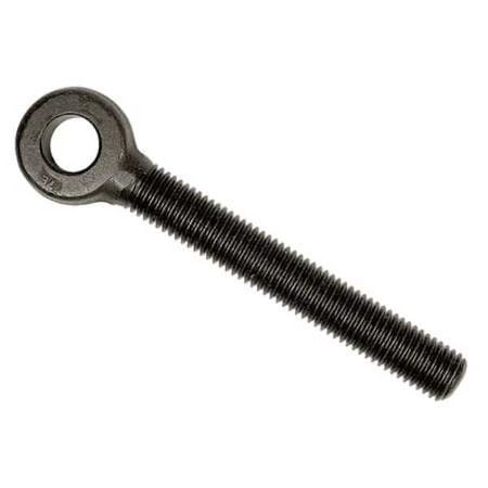 Rod End, Alloy Steel, Black Oxide, 3/4"-16 Thrd Sz, 6 in Thrd Lg, 6 in Overall Lg