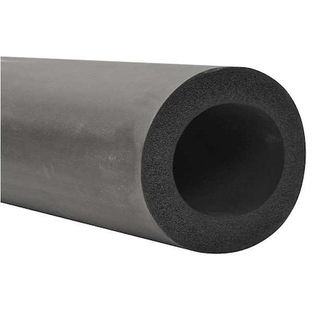 Pipe Insulation, 6 ft. L, EPDM, 1/2 in Wall