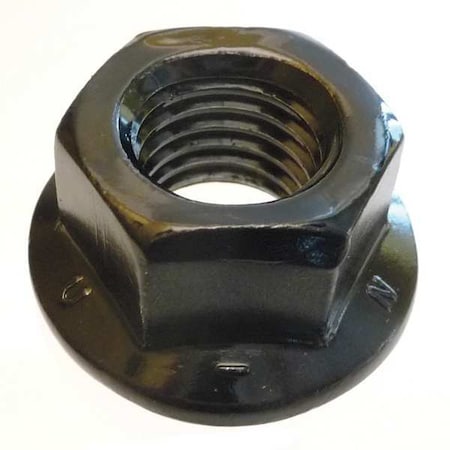 Lock Nut, 5/8"-11, Steel, Grade 5, Waxed Zinc Plated, 50 PK