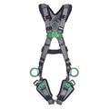 V-FIT Full Body Harness, XL, 400 lb., Quick-Connect Chest/ Quick-Connect Leg Straps