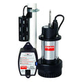 1/3 HP 1-1/2" F Submersible Sump Pump 120V AC Dual Float