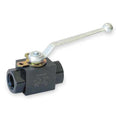 1/4" FNPT Carbon Steel Ball Valve Inline