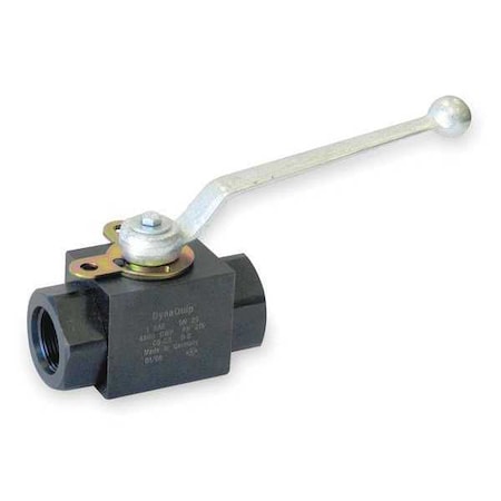 1/4" FNPT Carbon Steel Ball Valve Inline