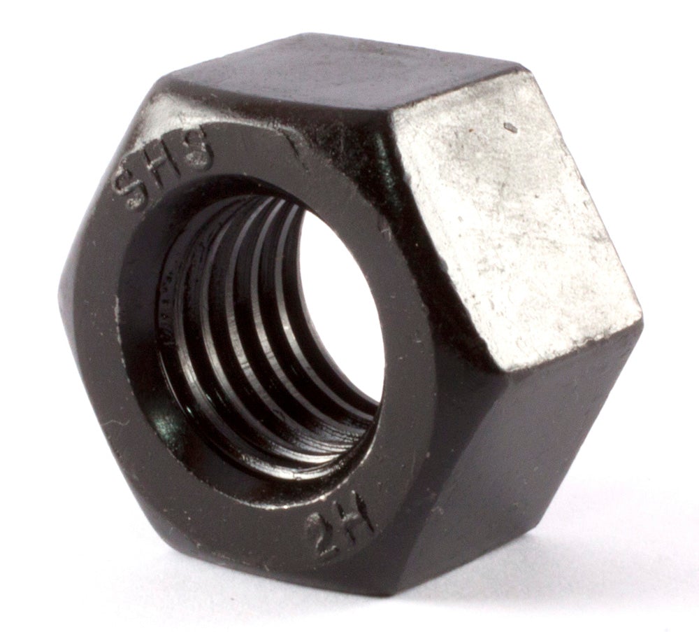 1 3/8-8 A194 2H Heavy Hex Nut Plain Domestic USA - Bulk Keg (190)