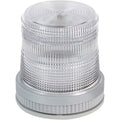 Warning Light, Amber, Blue, Red, (6) LED, 24V DC, 65, 120, 240 FPM, 4 1/2 in Dia.