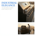 65" 4-Burner 72,000 BTU Black Outdoor Kitchen Island Grill +Side Burner + Marble Countertops