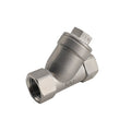 Check Valve, H051N03 Series, Y Spring Piston, 1/2 in FNPT x FNPT, 316 Stainless Steel