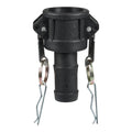 CamGrooveFttng,Hose Shank,PP,Nitrile