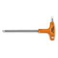 SAE T-Handle Hex Key Hex Key, 7/32 in Tip Size, 6 in Long, 3 in Short