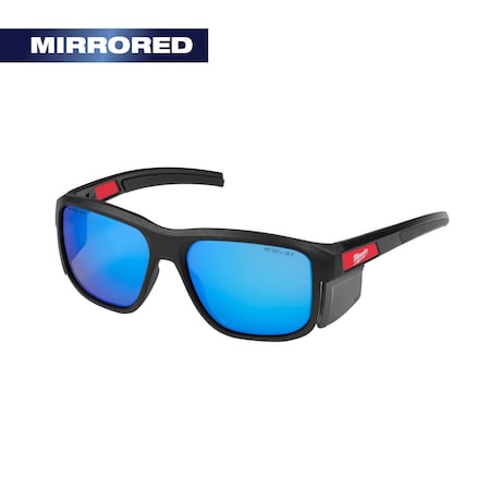 Safety Glasses,Black,Nylon,Blue