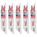 4" 10 TPI SAWZALL Blades (5 Pk)