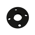 Slip-On Flange, Carbon Steel, 2 in Nominal, 6 in OD, 150 lb, Flat Face, 4 Bolt Holes