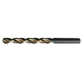135 Degree Heavy-Duty Parabolic Jobber Length Drill Cle-Line 1872 Black and Gold HSS RHS/RHC Let-F