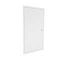 Access Panel 12" X 24" White Flush Trim Cam