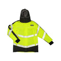 Polar Shield Parka, Polyester, Ripstop, Class 3 R, Lime, M