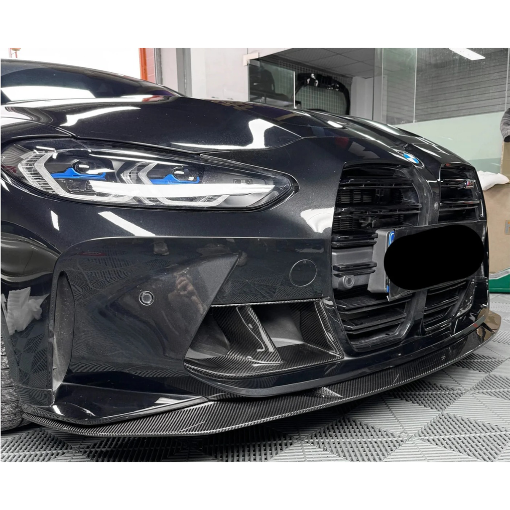 Pre Preg Dry Carbon Fiber Front Lip for BMW G80 G81 M3 G82 G83 M4