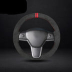 Alcantara Steering Wheel Cover for Tesla Model S / Model X