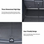 All Weather Front And Rear TPE Trunk Mat for Model Y | TESERY