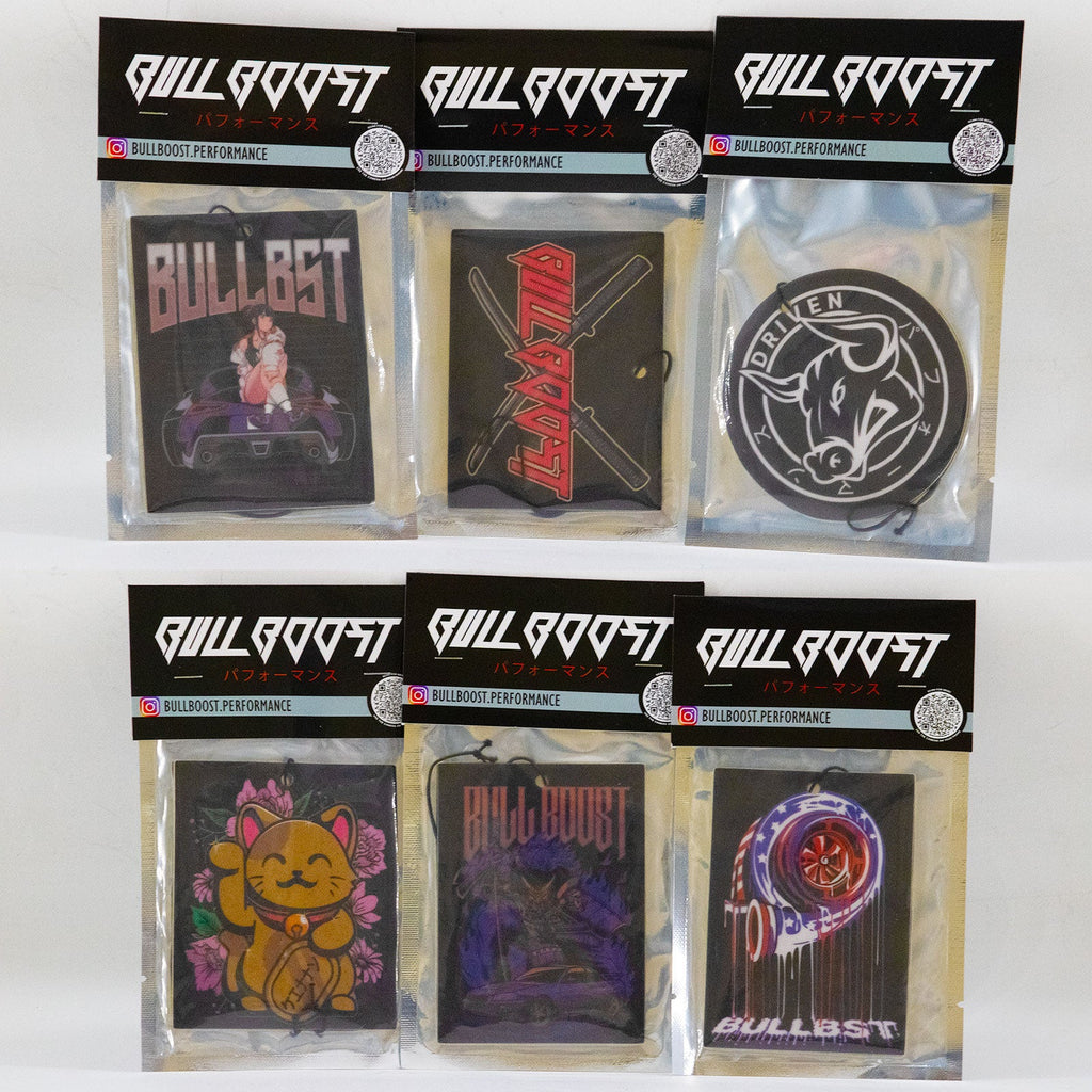 Bull Boost New Car Smell Air Fresheners 6 Pack