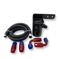 AN10 Baffled Oil Catch Can 5ft Hose Kit Universal -AN10