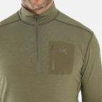 Arc'teryx LEAF Cold WX Zip Neck AR - Wool Men's - Base Layer