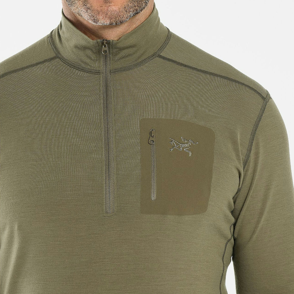 Arc'teryx LEAF Cold WX Zip Neck AR - Wool Men's - Base Layer