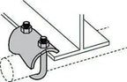 AS51 Right Angle Pipe Clamp EG For Secure Piping Support