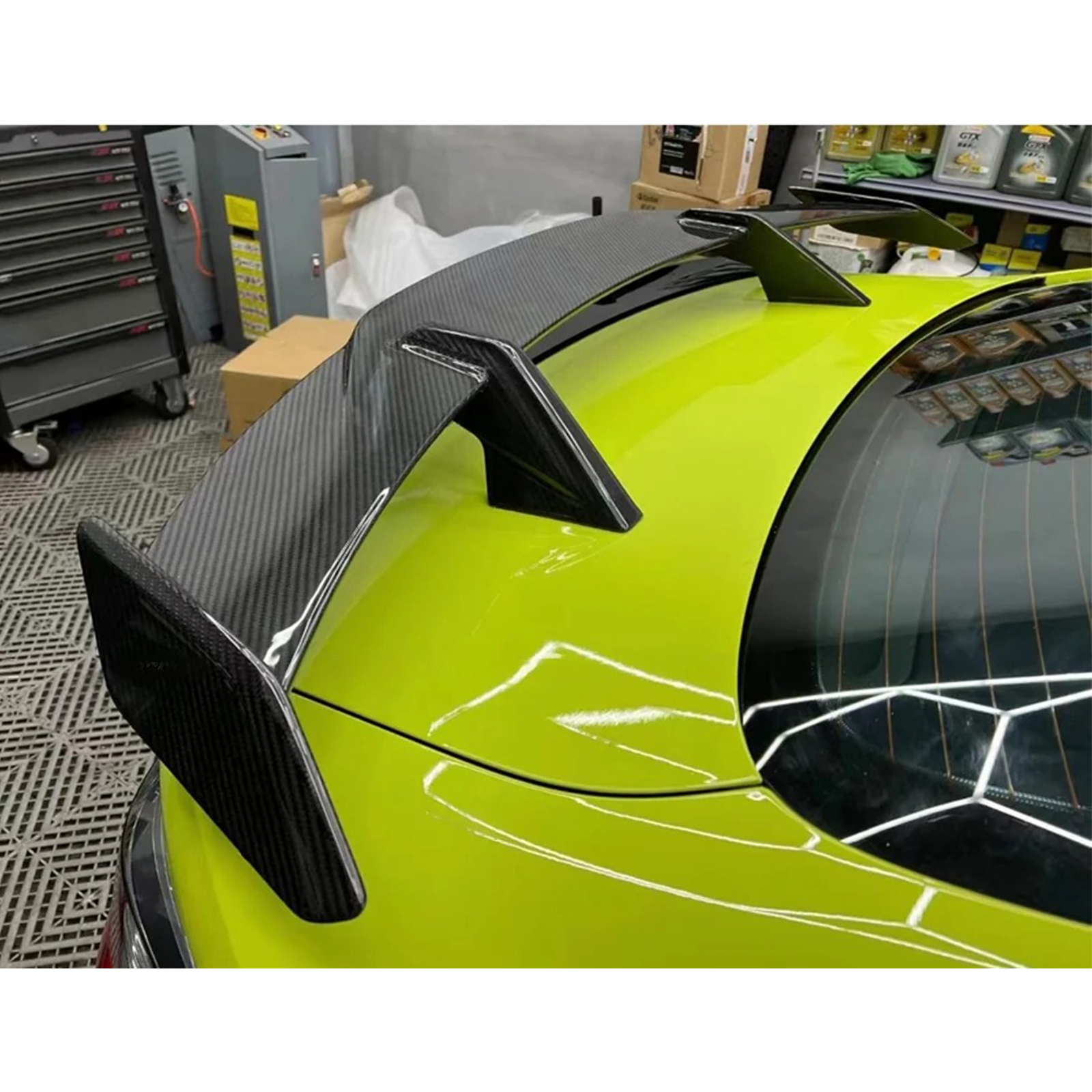 MP Style Carbon Fiber Rear Trunk Spoiler Wing for BMW G80 M3 G82 M4 G20 G22 G30 F90