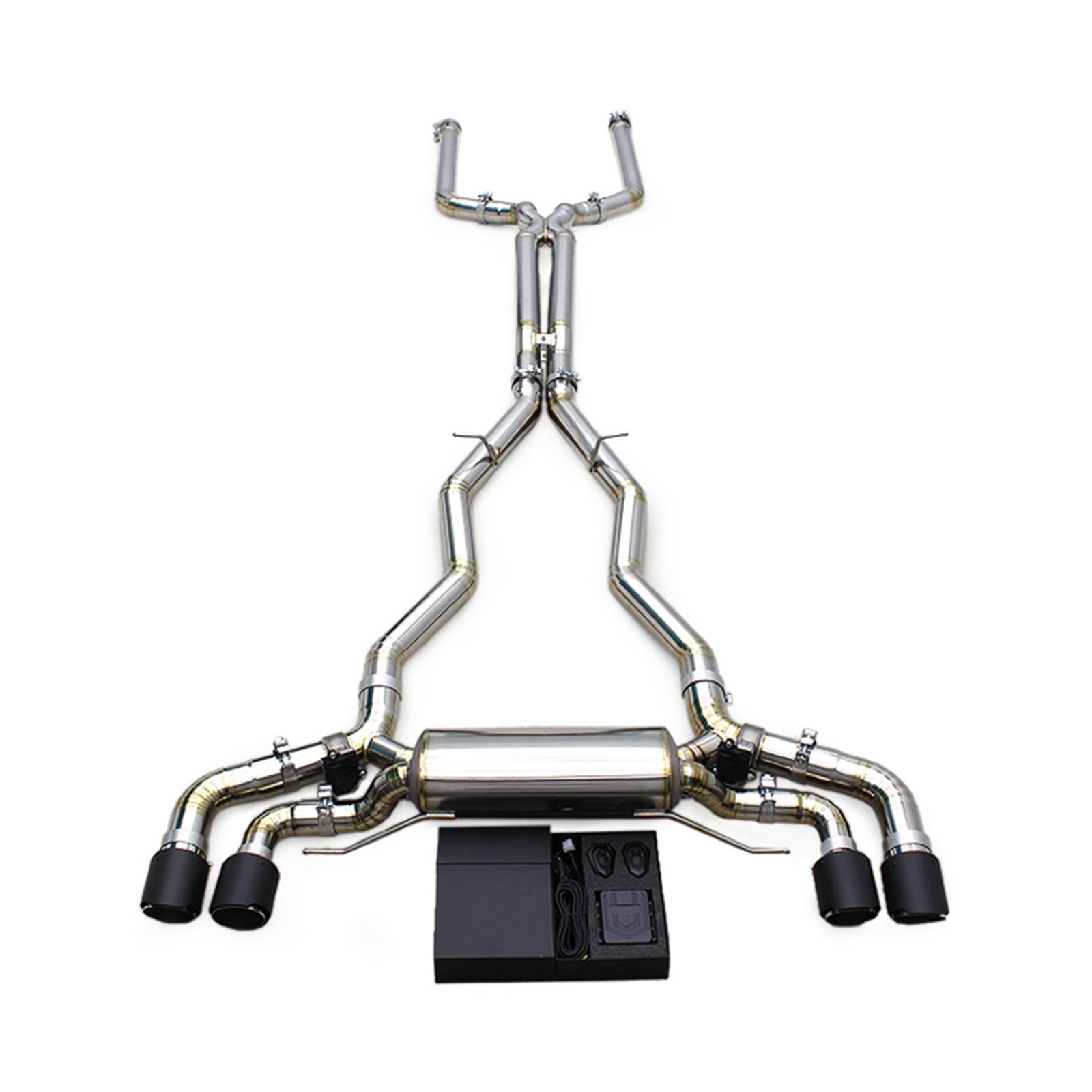 Titanium Valved Catback Exhaust System for BMW M5 F90 4.4T
