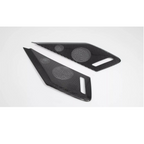 Dry Carbon Fiber Door Speaker Cover Trim for Chevrolet Corvette C8