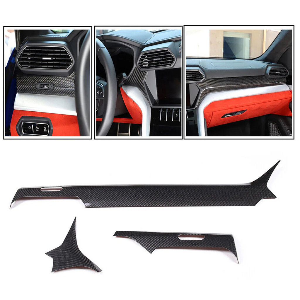 Dry Carbon Fiber Interior Trim Kit for Lamborghini Urus