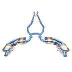 Titanium Valved Catback Exhaust System for Mercedes Benz S63 S63 Coupe C217 5.5T