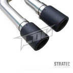 Valved Stainless Steel Catback Exhaust System for Jaguar F‑TYPE V8 5.0T