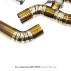 Titanium Valved Catback Exhaust System for Mercedes Benz AMG GT63 GT63S X290