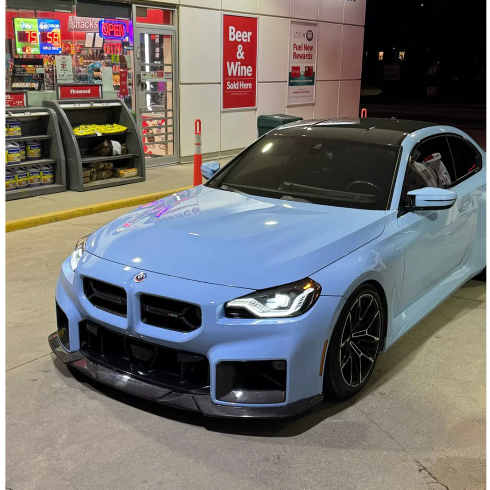 Carbon Fiber Front Splitter Lip for BMW G87 M2