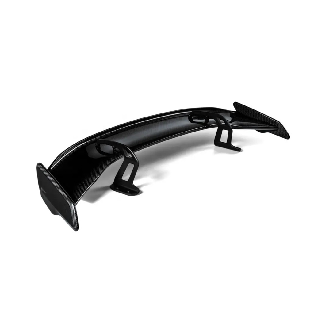 AK Style Dry Carbon Fiber Swan Neck Rear Wing for BMW G8X M2 M3 M4