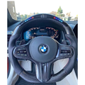 Carbon Fiber Steering Wheel w/ LED Display (Heated) for BMW G20 G80 G82 G83 3 Series M3 M4