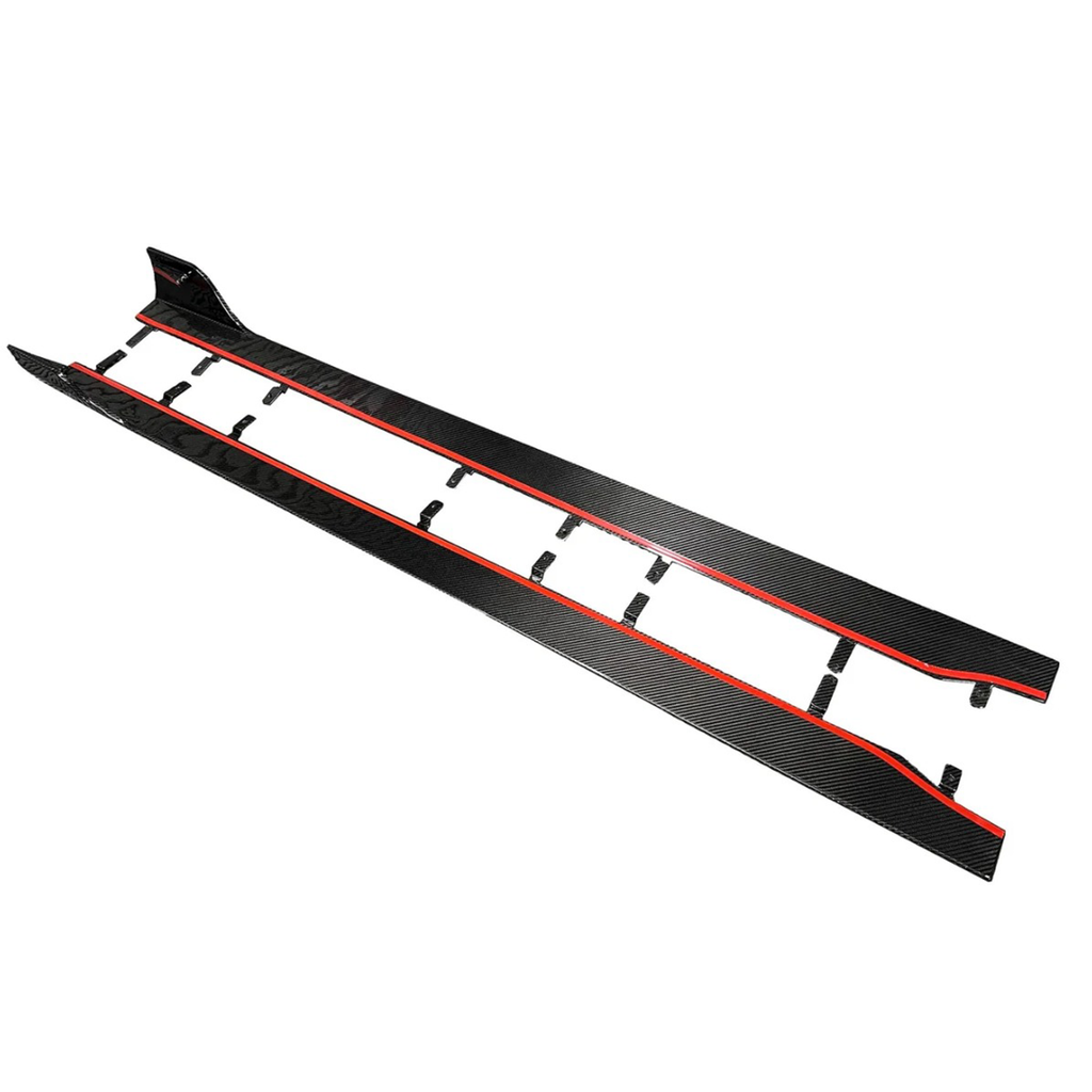 Pre-Preg Carbon Fiber A Style Side Skirts for BMW G87 M2