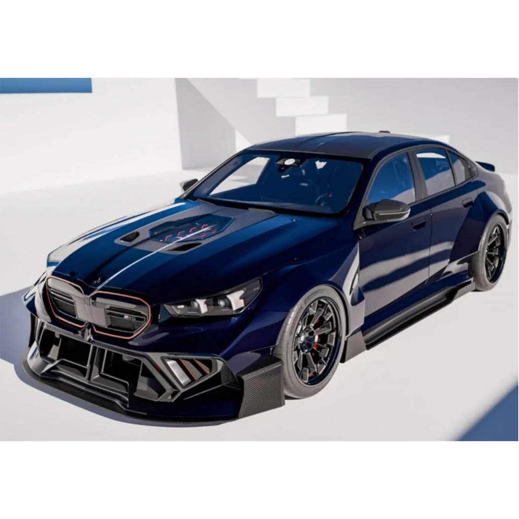 Carbon Fiber Engine Cover Bonnet Transparent Window for BMW G90 M5