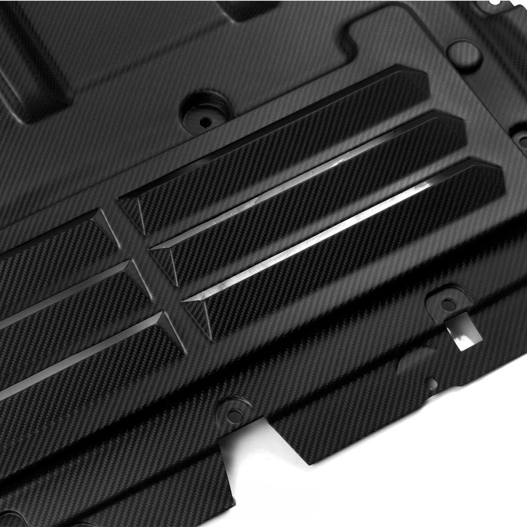 Pre-Preg Carbon Fiber Oil Cooler Skid Plate for BMW G90 G99 M5