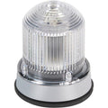 Warning Light, Red, 65 Flashes per Minute, LED, 24VDC, Surface Mount, 1/2 in FNPT, 3/4 in MNPT