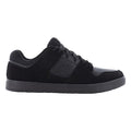 Men's Work Shoe, 9 1/2 Synthetic Leather, Mesh, Polyurethane, Black