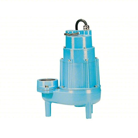 SewageEjectorPump,20ft,1.5hp,230VAC